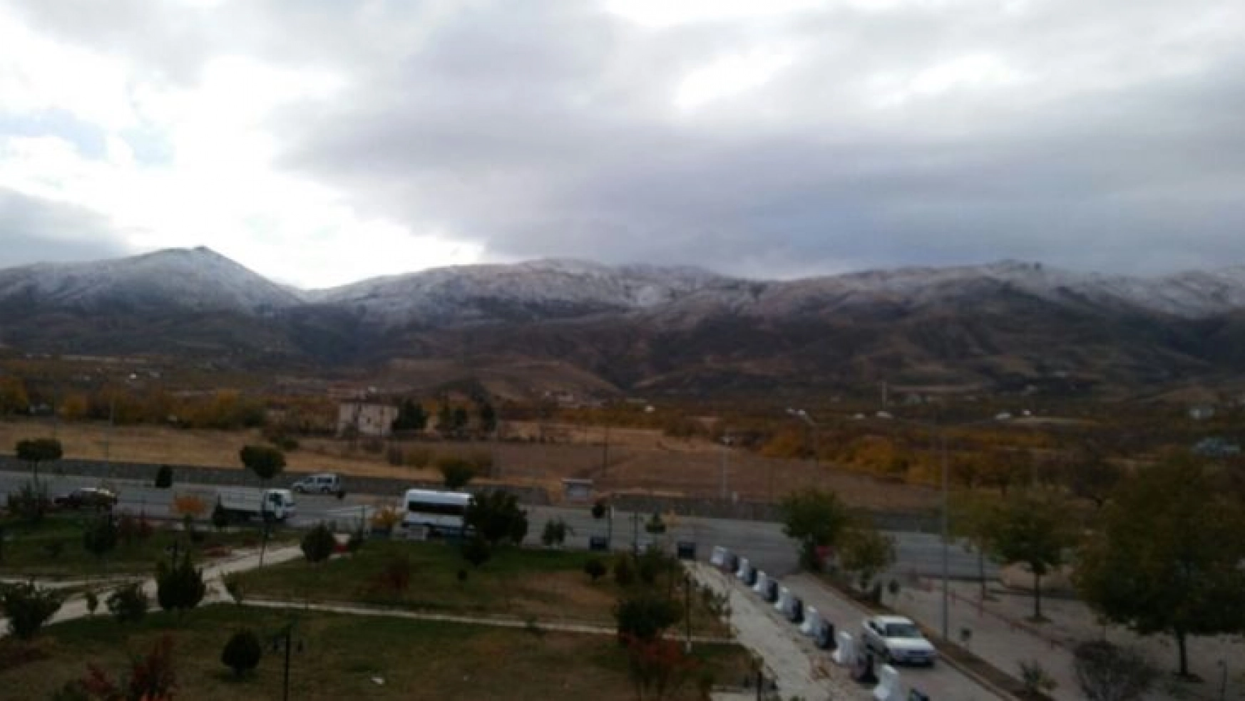 Kale'ye mevsimin ilk karı yağdı