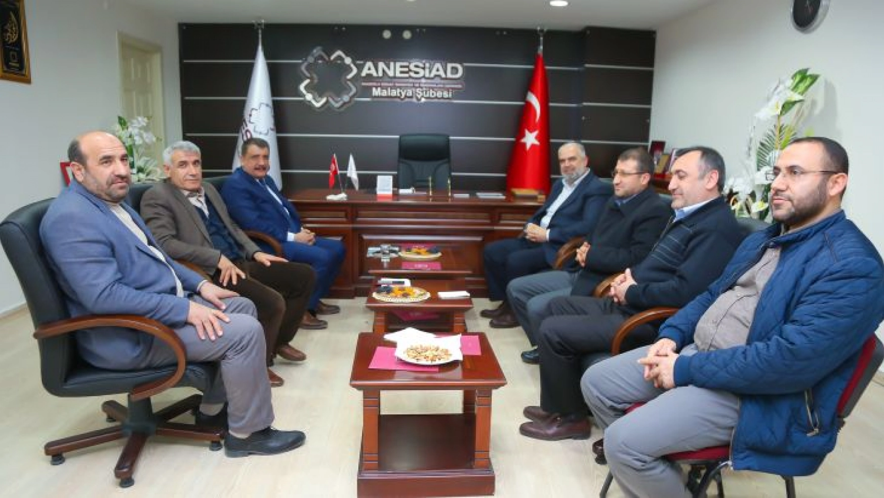Başkan Gürkan, Anesiad Malatya Şebesini Ziyaret Etti  