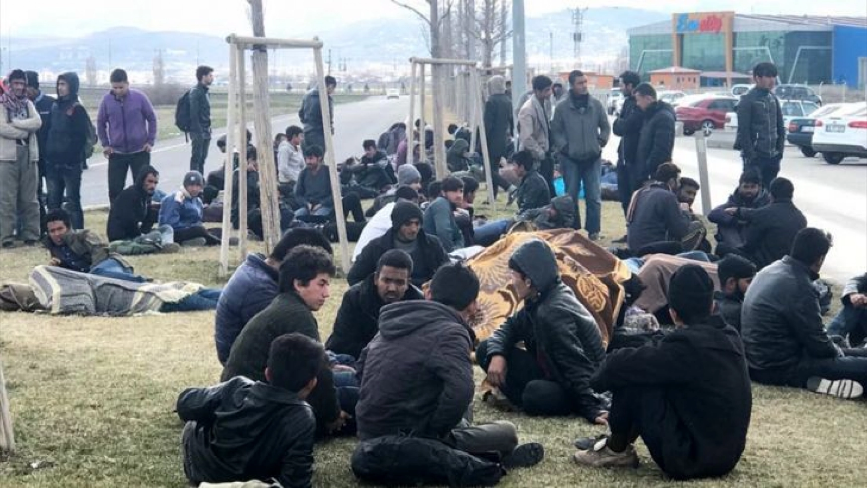 Erzurum'da 160 yabancı uyruklu yakalandı