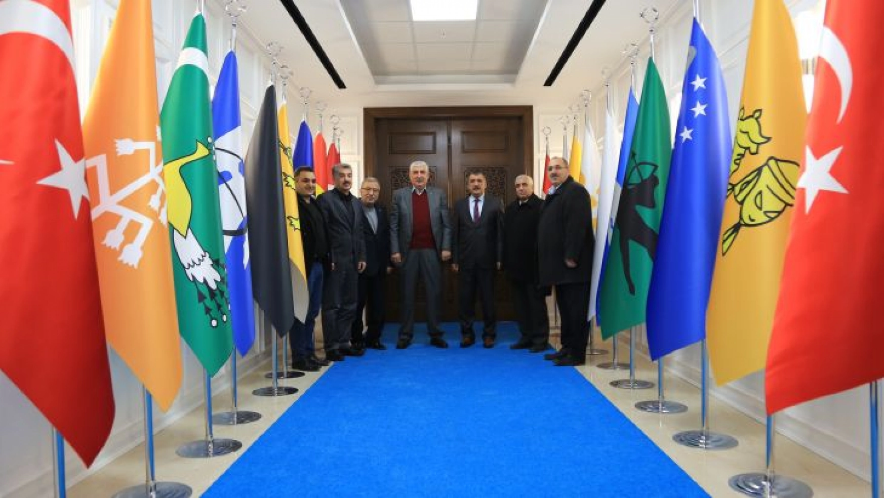 Birlik Vakfı Malatya Şube Başkanı Ergül, Başkan Gürkan'ı Ziyaret Etti