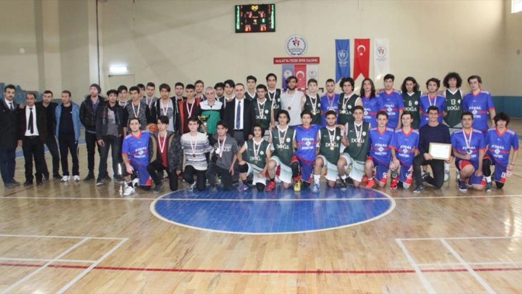 Okullar Basketbol İl Şampiyonası sona erdi