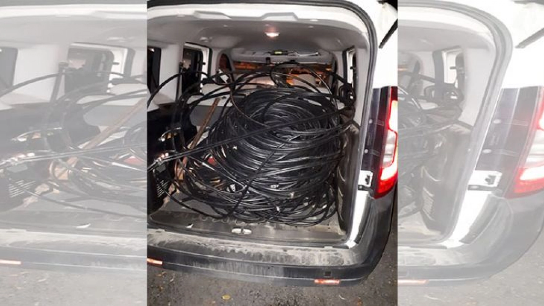 Erzurum'da kablo hırsızlığına 2 tutuklama