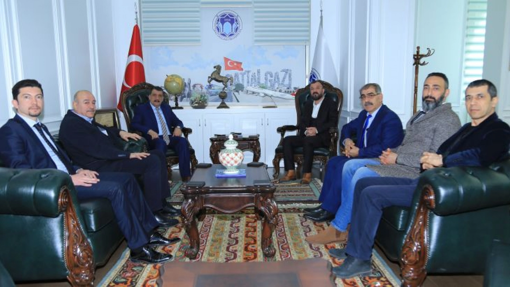 Ortak Değer Malatya Derneği Başkanı Kılıç, Başkan Gürkan'ı Ziyaret Etti