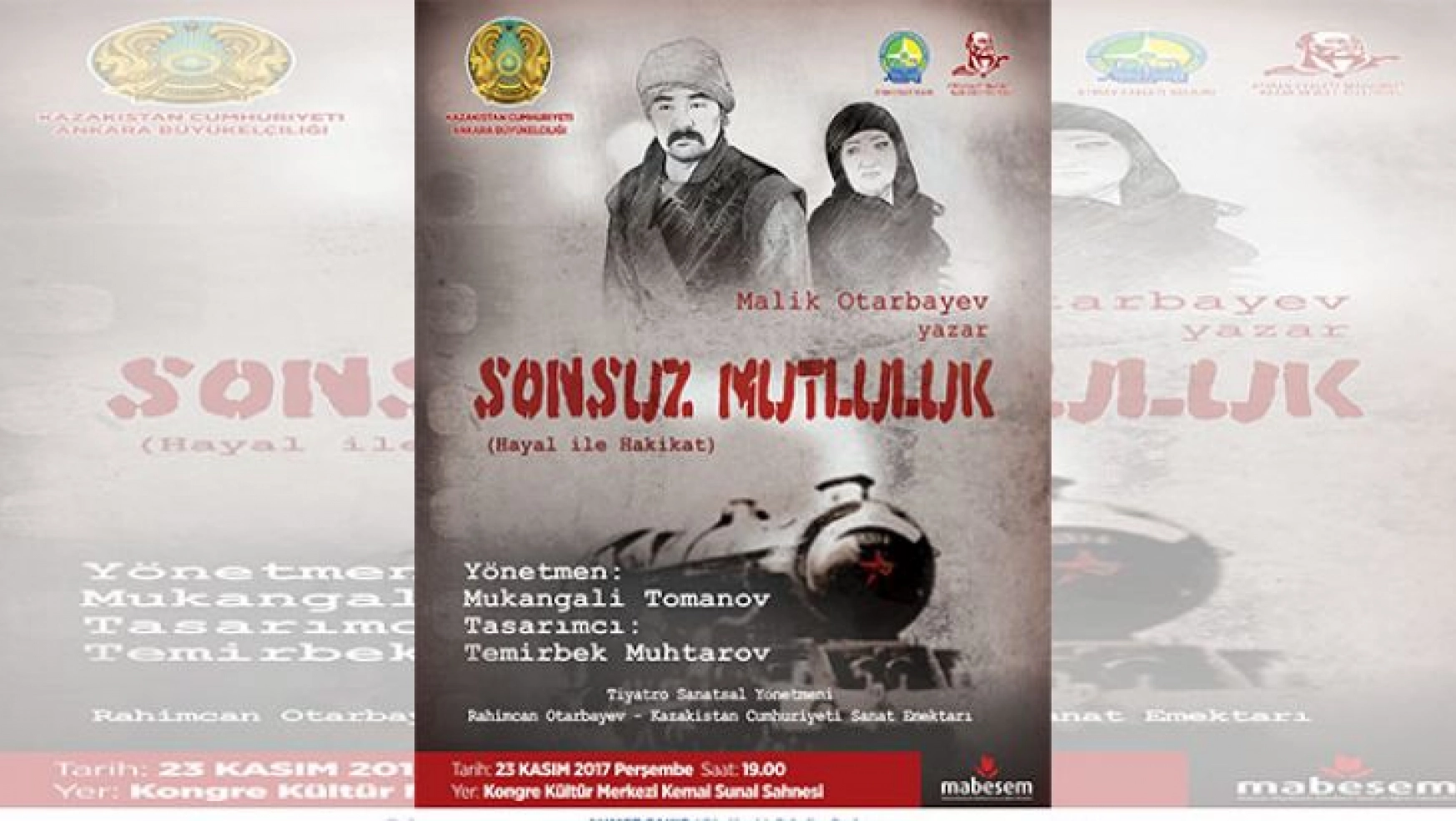 Kazakistanlı tiyatrocular Malatya'da sahne alacak