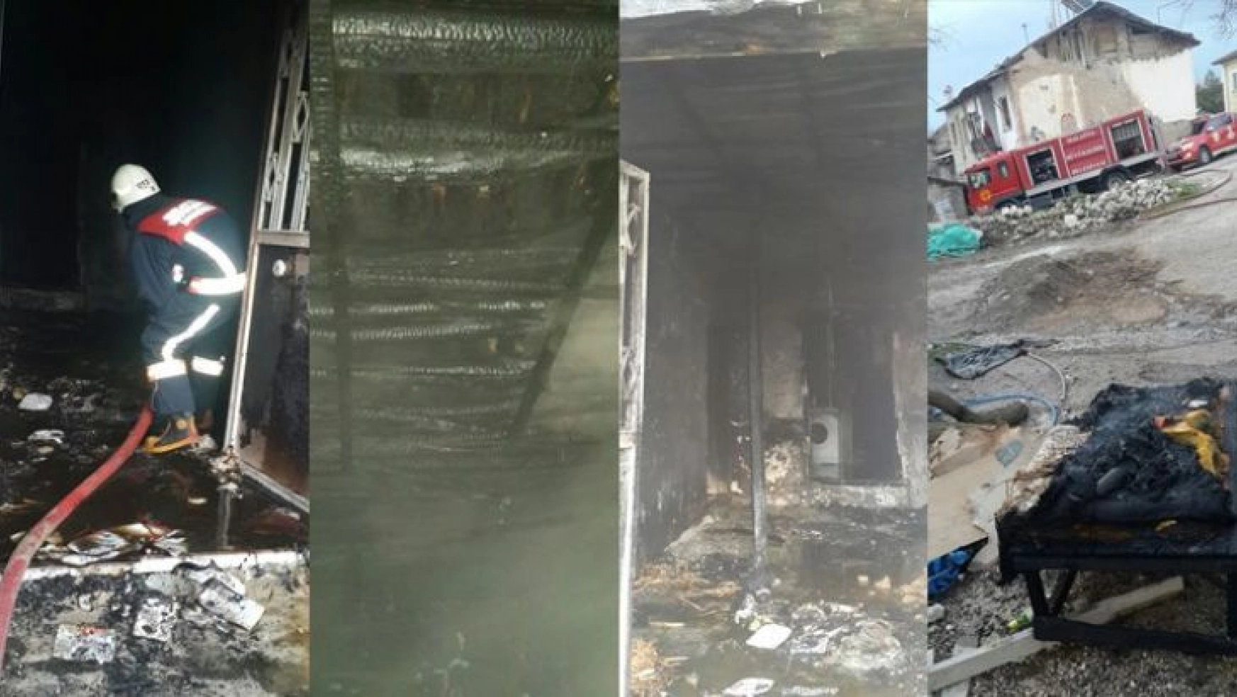 Malatya'da ev yangını: 2 yaralı