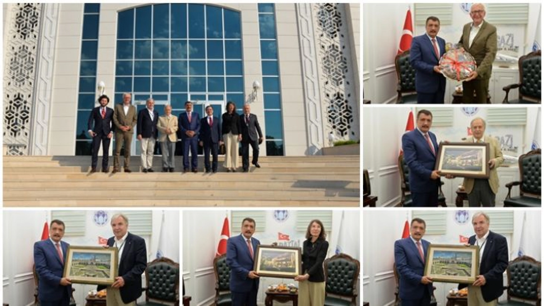 Başkan Gürkan'a Yapılan Ziyarette Türkiye-Almanya Dostluk İlişkileri Konuşuldu