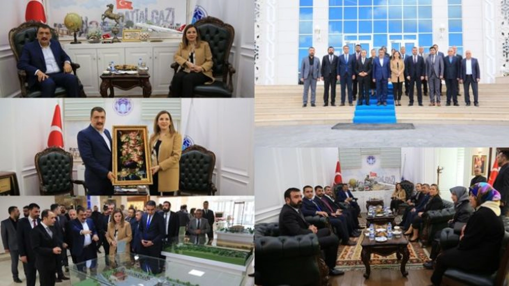MHP İstanbul Milletvekili Erdem, Başkan Gürkan'ı Ziyaret Etti