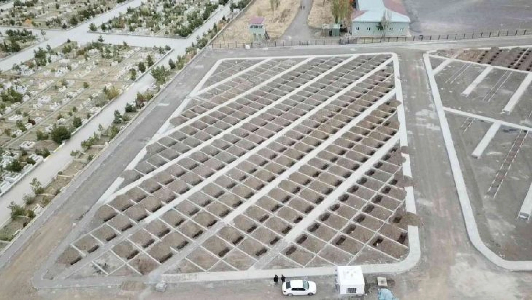 Erzurum'da kış için 800 mezar kazıldı