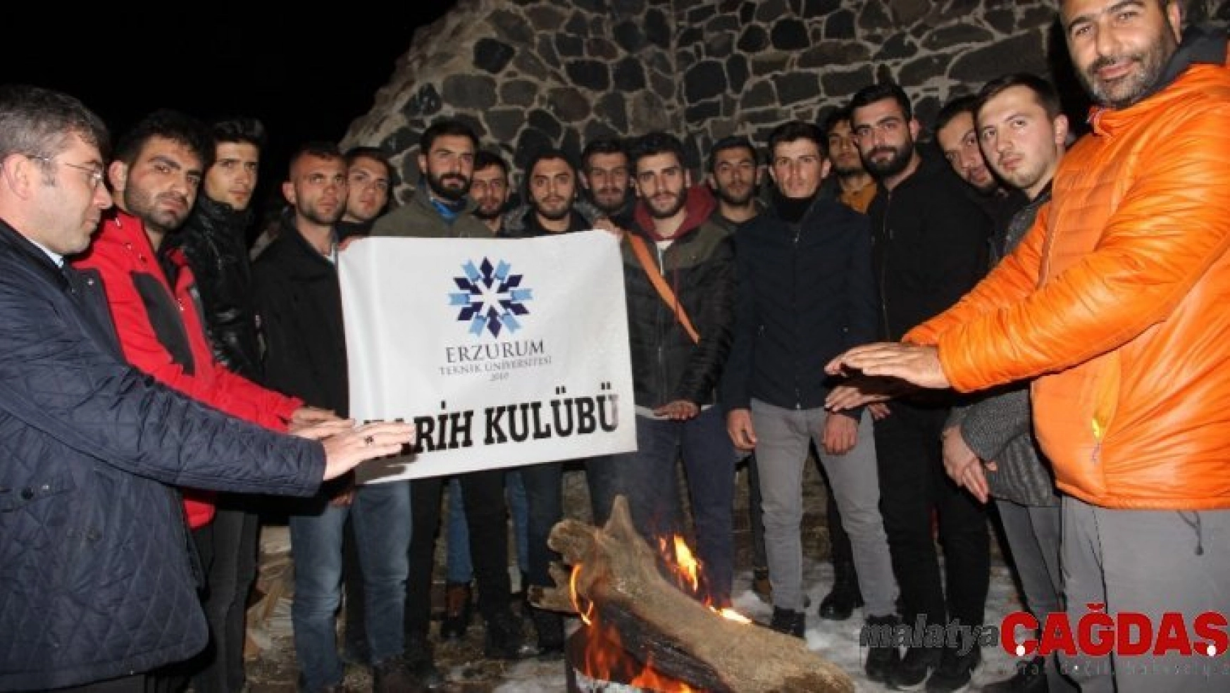 Erzurum'da Tarihi Aziziye ve Mecidiye Tabyalarında Ecdada Saygı Nöbeti