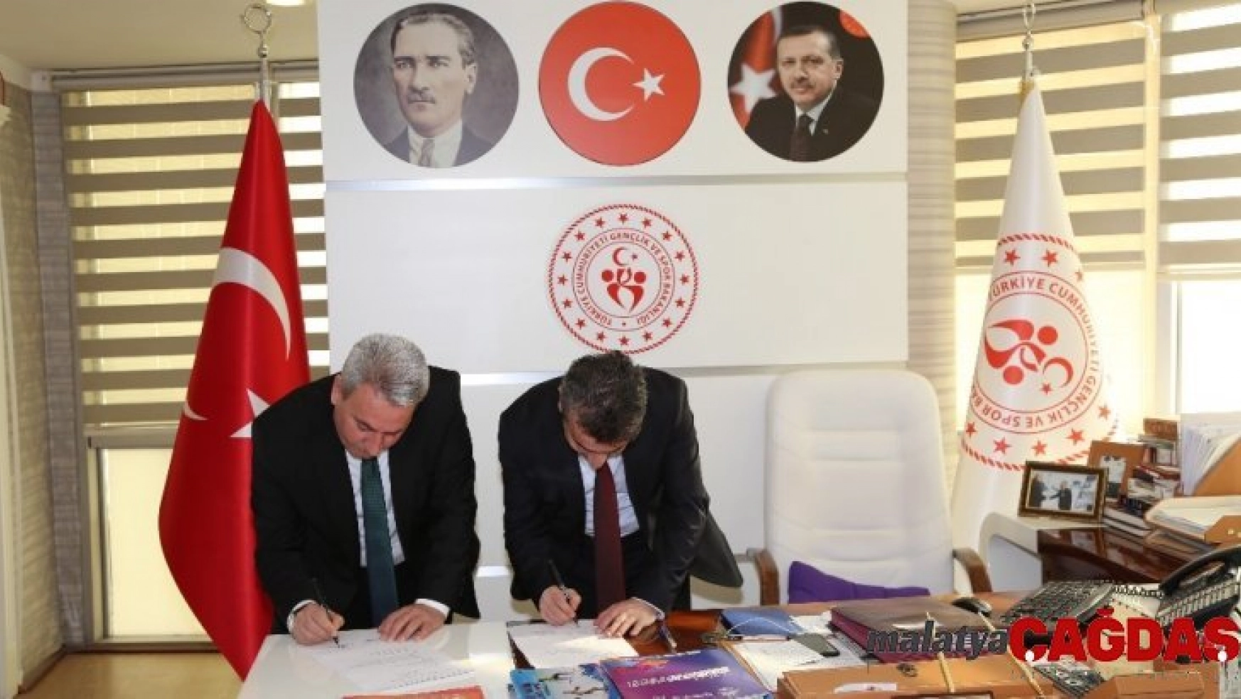 Erzurum İl Sağlık Müdürlüğü ile Erzurum Gençlik ve Spor İl Müdürlüğü iş birliği protokolü