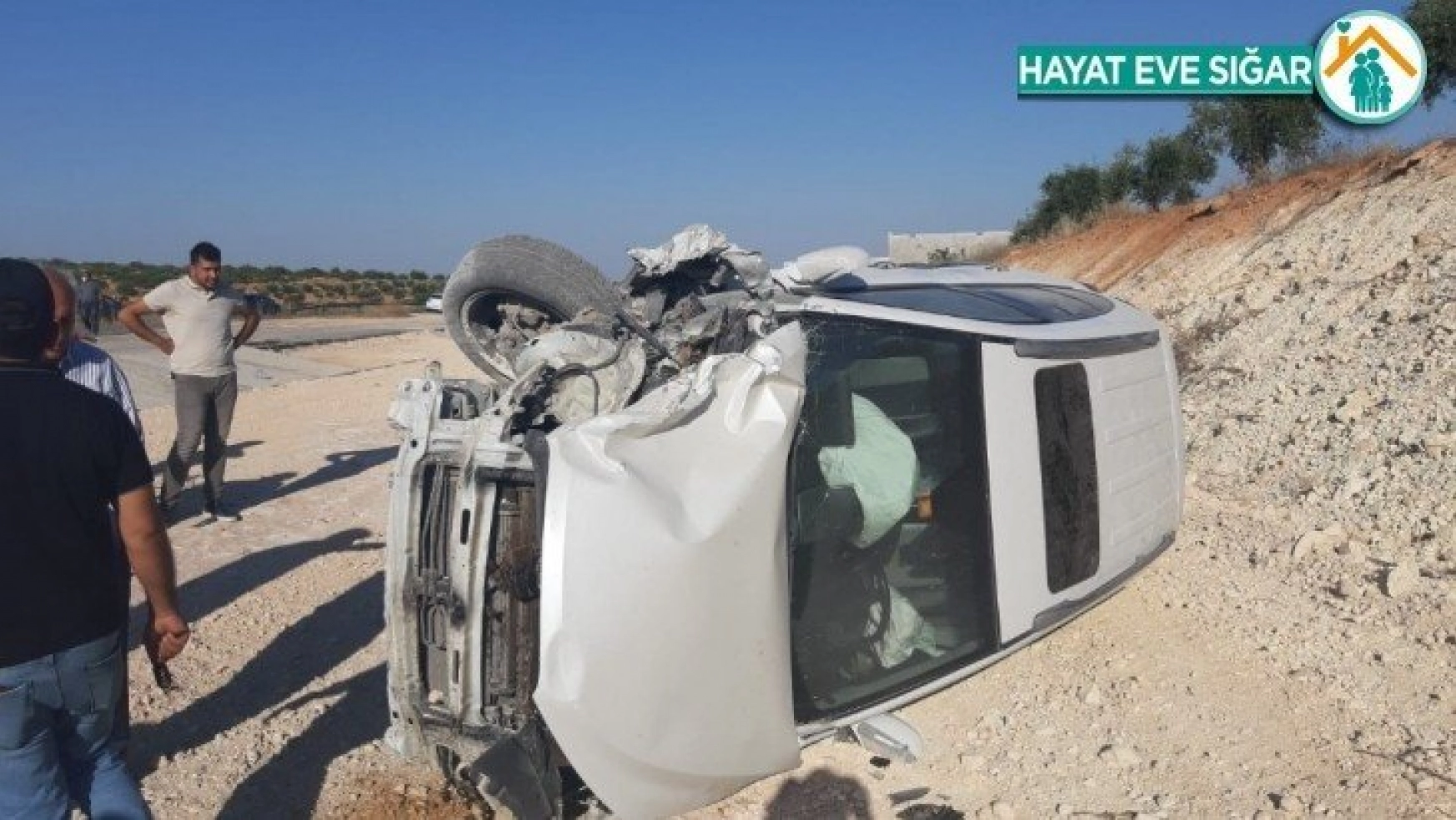 Gaziantep'te 2 araç çarpıştı: 3 yaralı