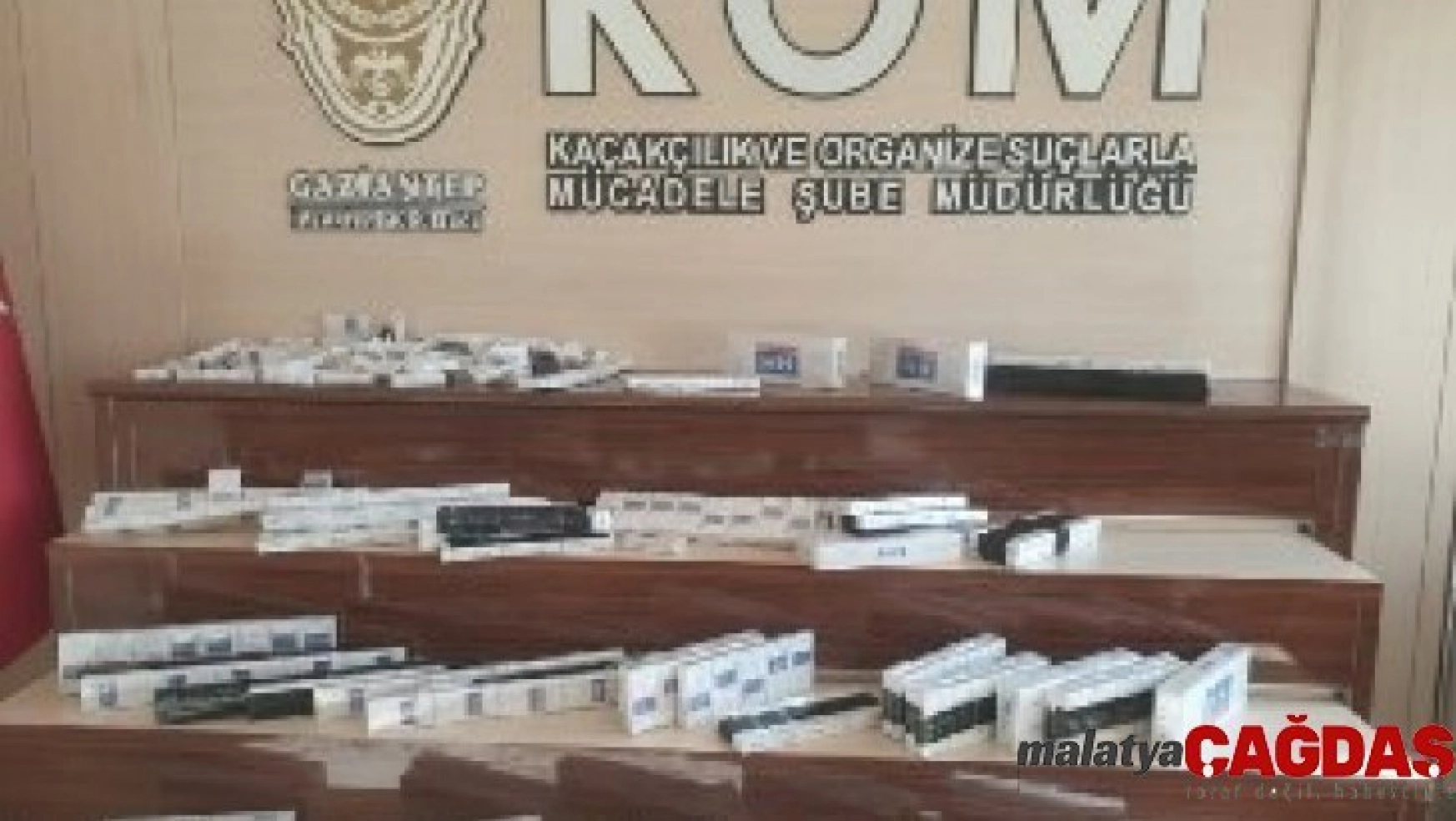 Gaziantep'te 500 paket kaçak sigara ele geçirildi
