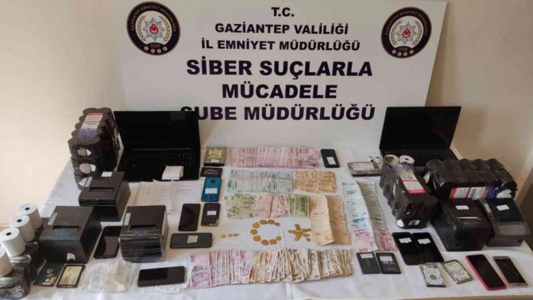 Gaziantep'te kumar ve yasa dışı bahis operasyonu: 15 gözaltı