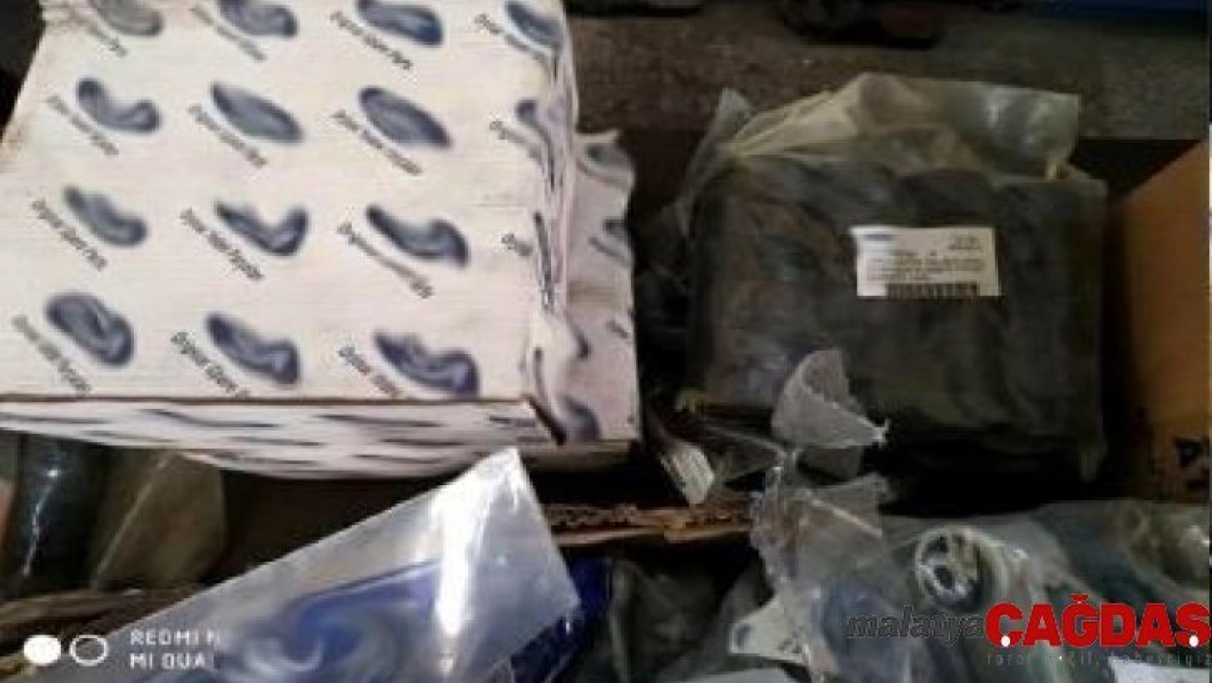 Gaziantep'te taklit oto yedek parça satışı yapanlara operasyon