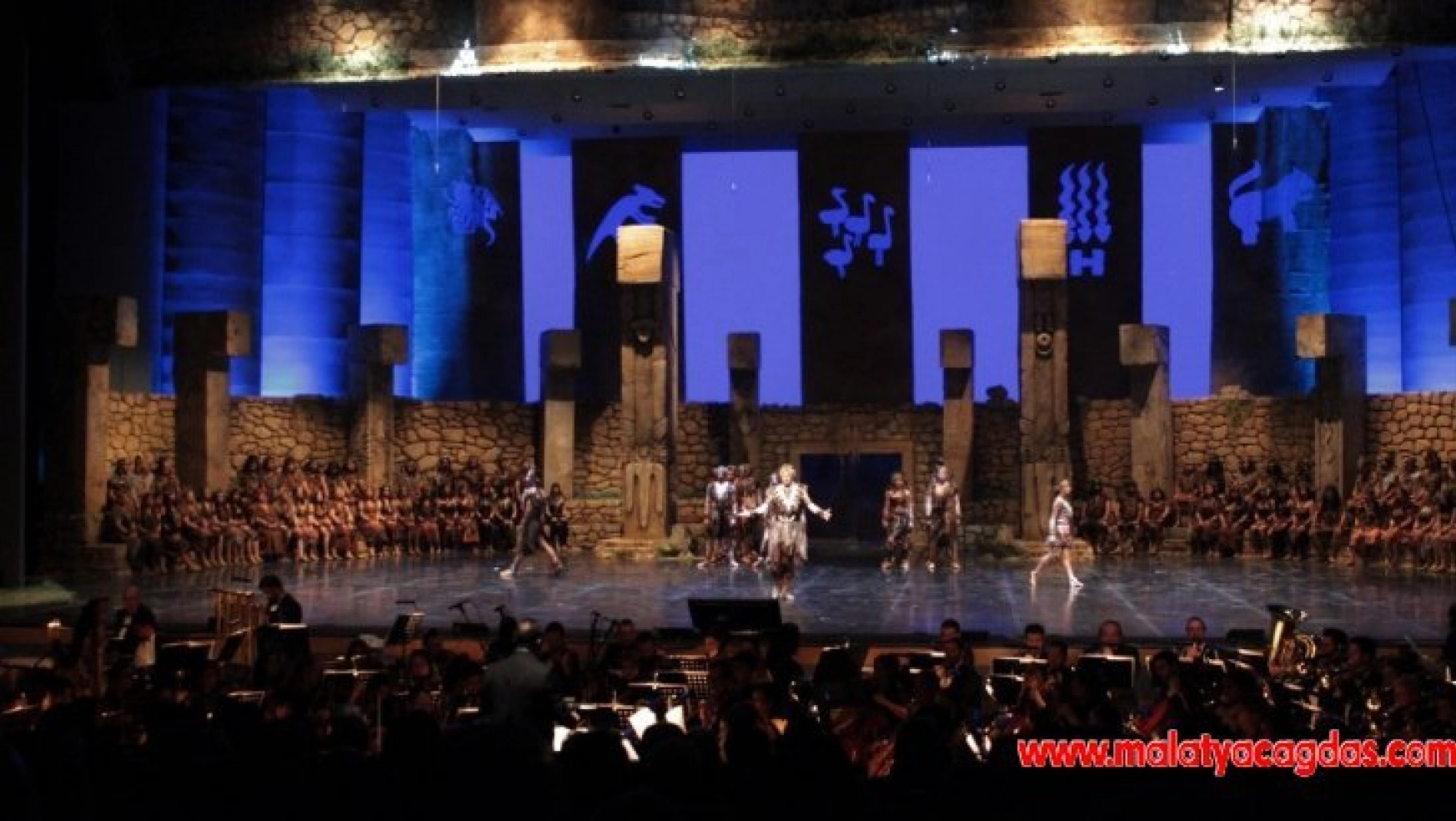 Göbeklitepe Operası'nın dünya prömiyeri ATO Congresium'da gerçekleşti