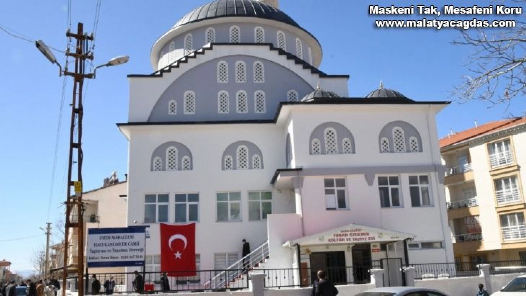 Gölbaşı'nda Hacı Gani Diler Cami ibadete açıldı