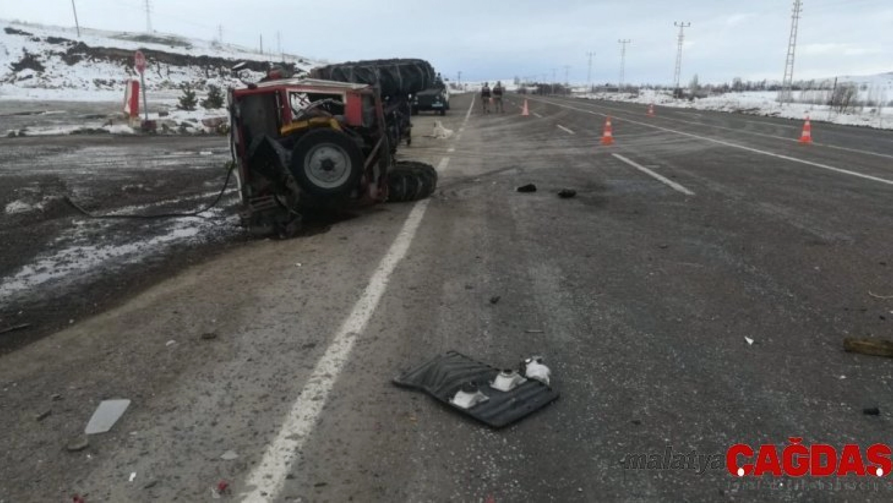 Gölova'da trafik kazası 2 yaralı