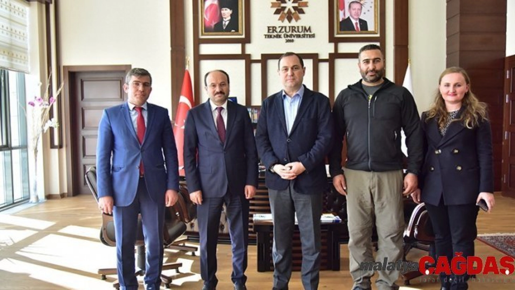 Gürcistan Büyükelçisi George Janjgava, ETÜ Rektörü Prof. Dr. Bülent Çakmak' ı ziyaret etti