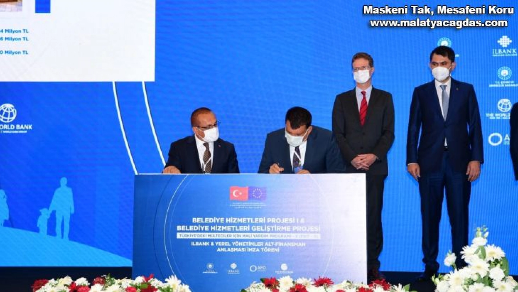 Gürkan 230 milyon liralık destekle Malatya'da altyapı sorunu kalmayacak