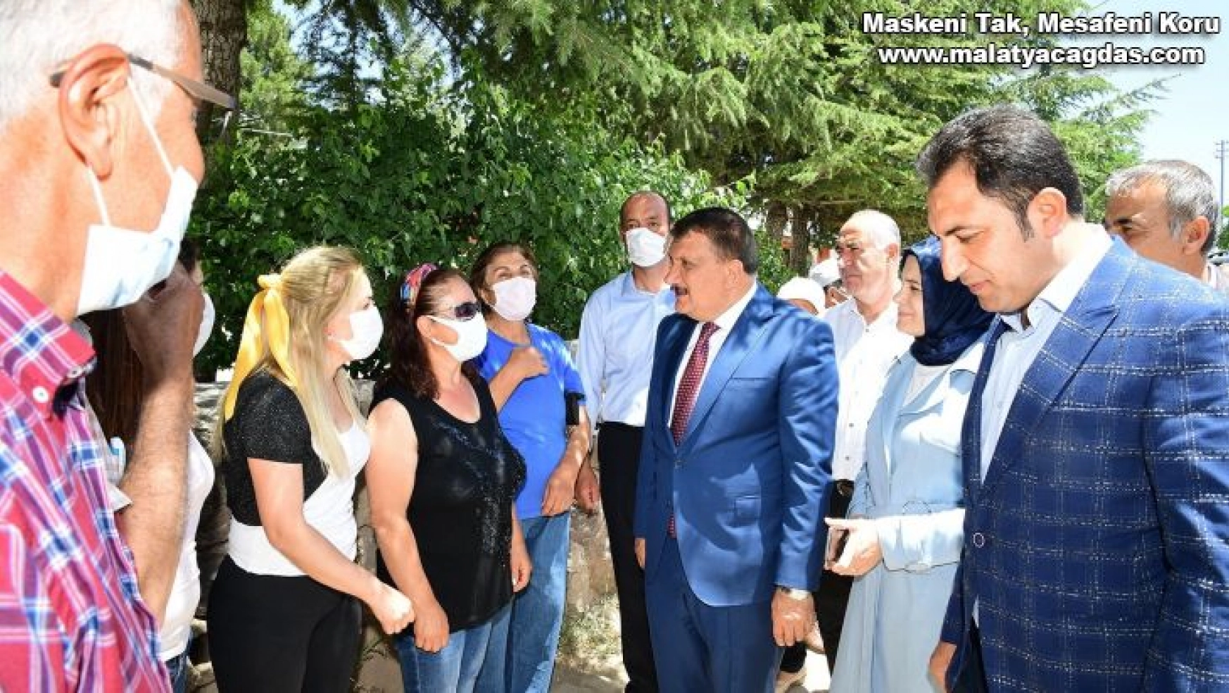 Gürkan'dan Başören mahallesine ziyaret