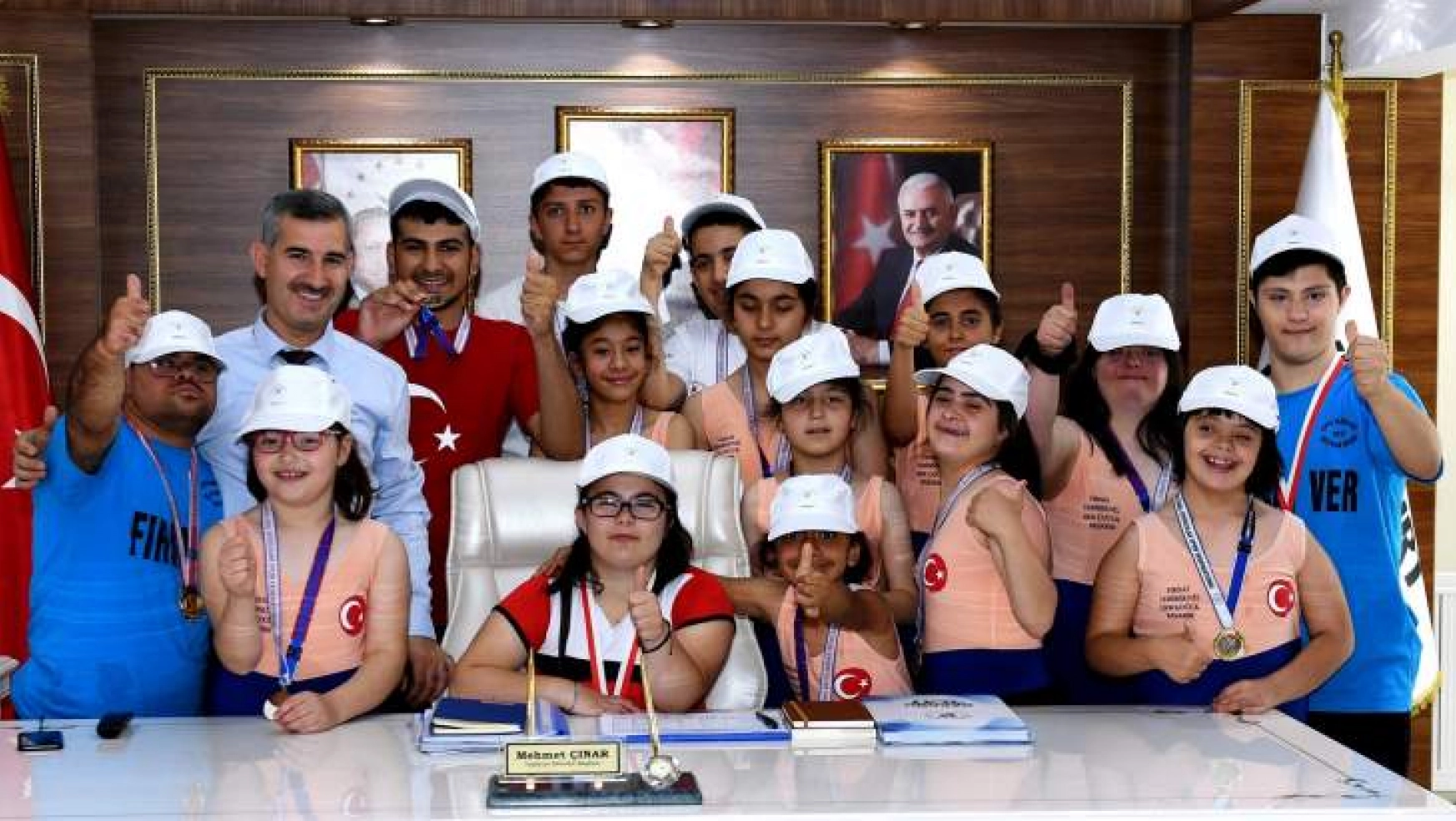 Başkan Çınar, 'Özel Çocuklarımız Göğsümüzü Kabarttı'