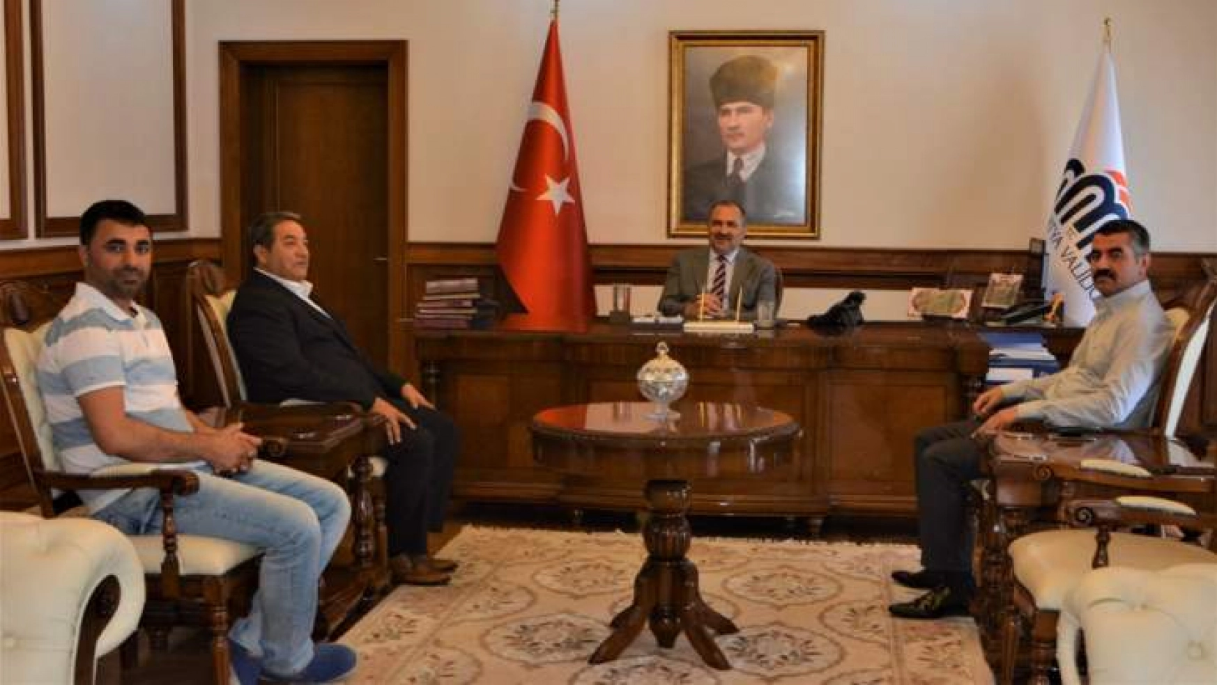 Mhp Milletvekili Fendoğlu Vali Kaban'ı Ziyaret Etti