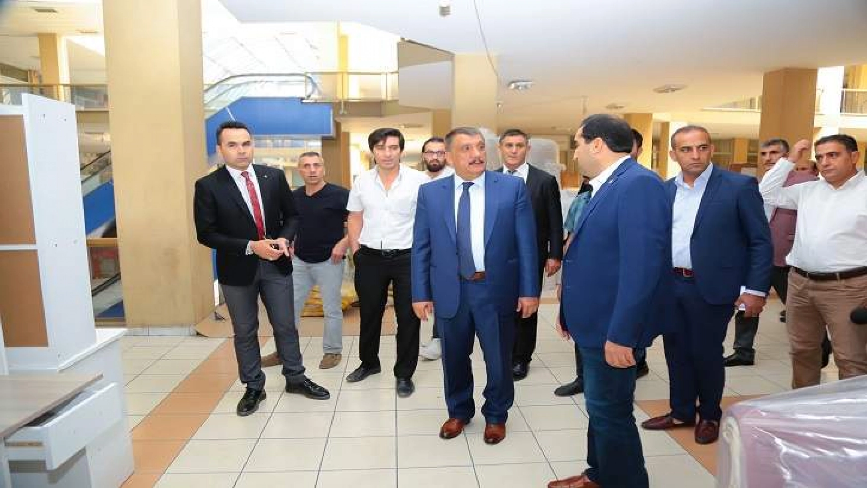 Gürkan'dan MATİM İş Merkezi'ne ziyaret