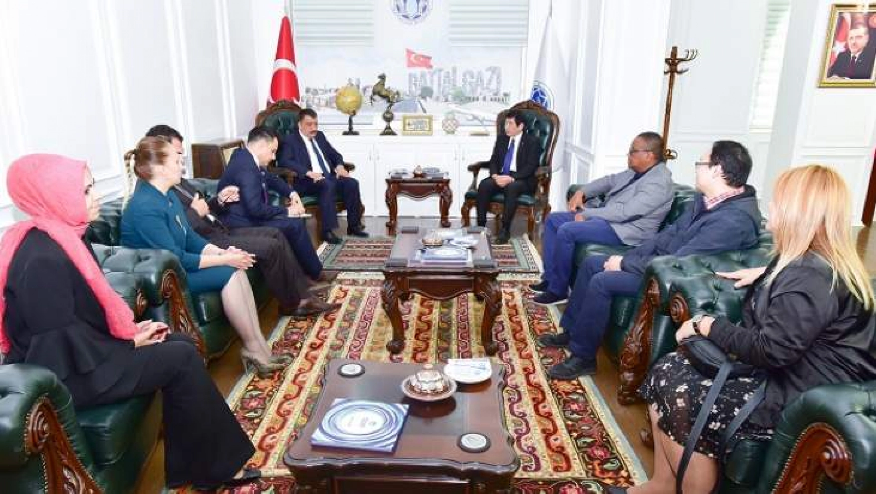 Dünya Gümrük Örgütü Genel Sekreteri Mıkurıya, Başkan Gürkan'ı Ziyaret Etti