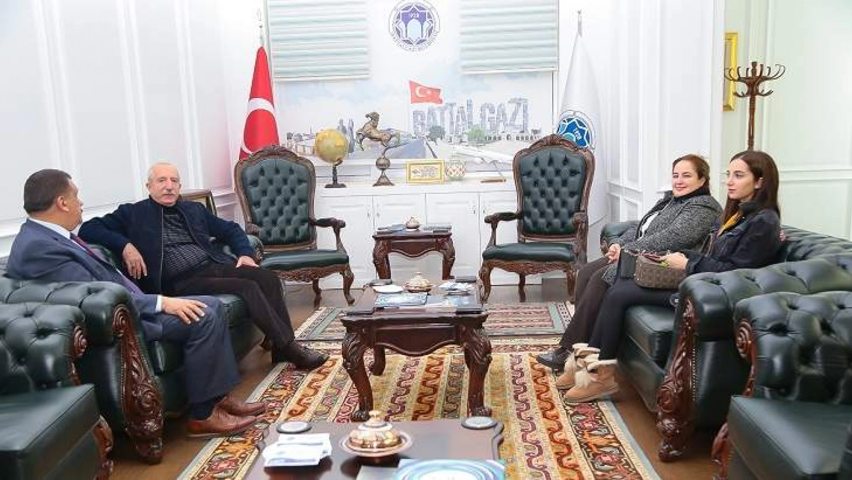 Milletvekili Miroğlu, Başkan Gürkan'ı Ziyaret Etti