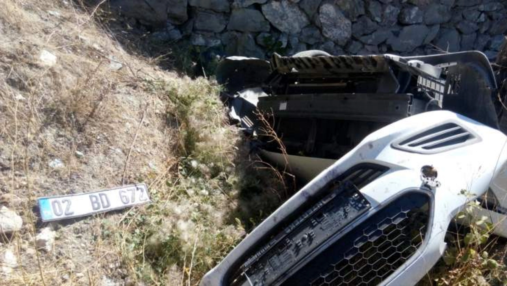 Malatya'da otomobil devrildi: 1 yaralı