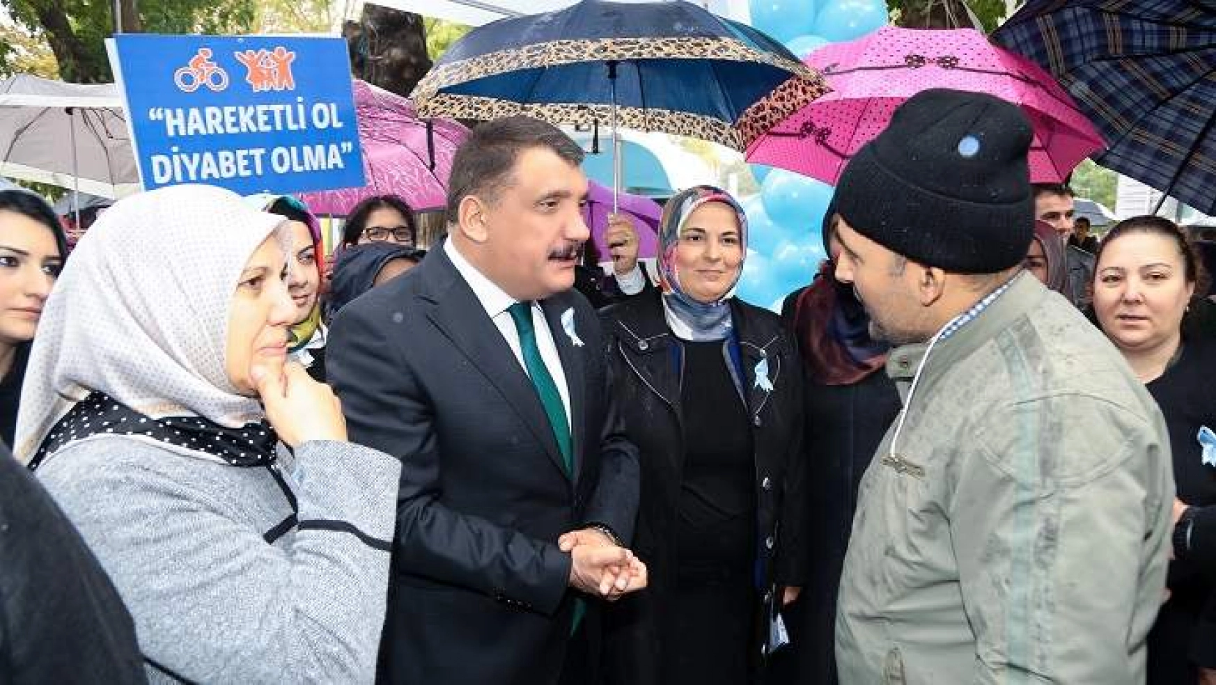 Başkan Gürkan, Dünya Diyabet Günü Yürüyüşüne Katıldı