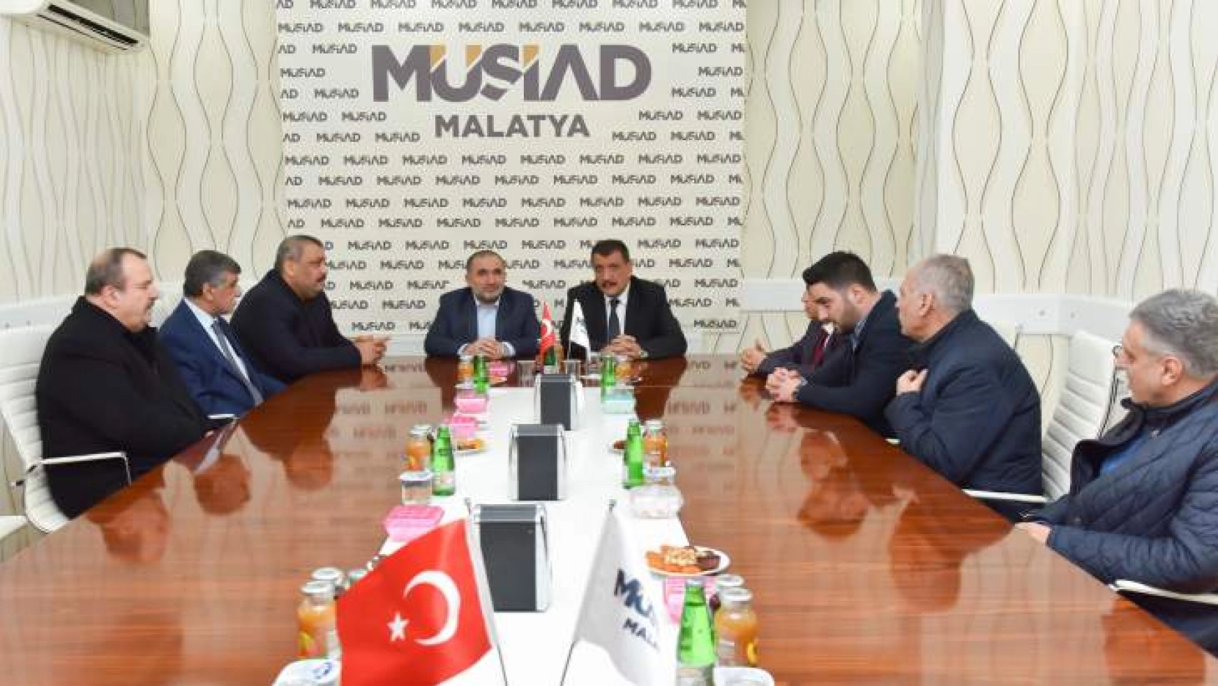 Başkan Gürkan, Müsiad Başkan Poyraz'a Hayırlı Olsun Ziyaretinde Bulundu