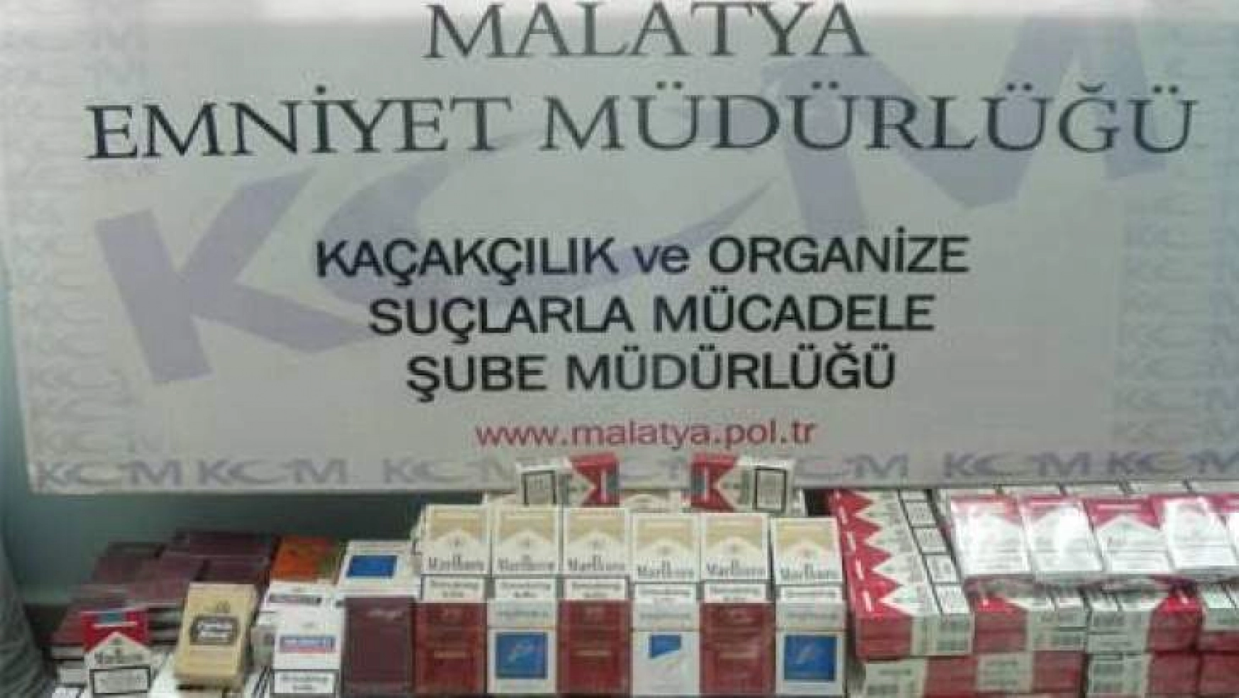 Malatya'da kaçak sigara operasyonu yapıldı