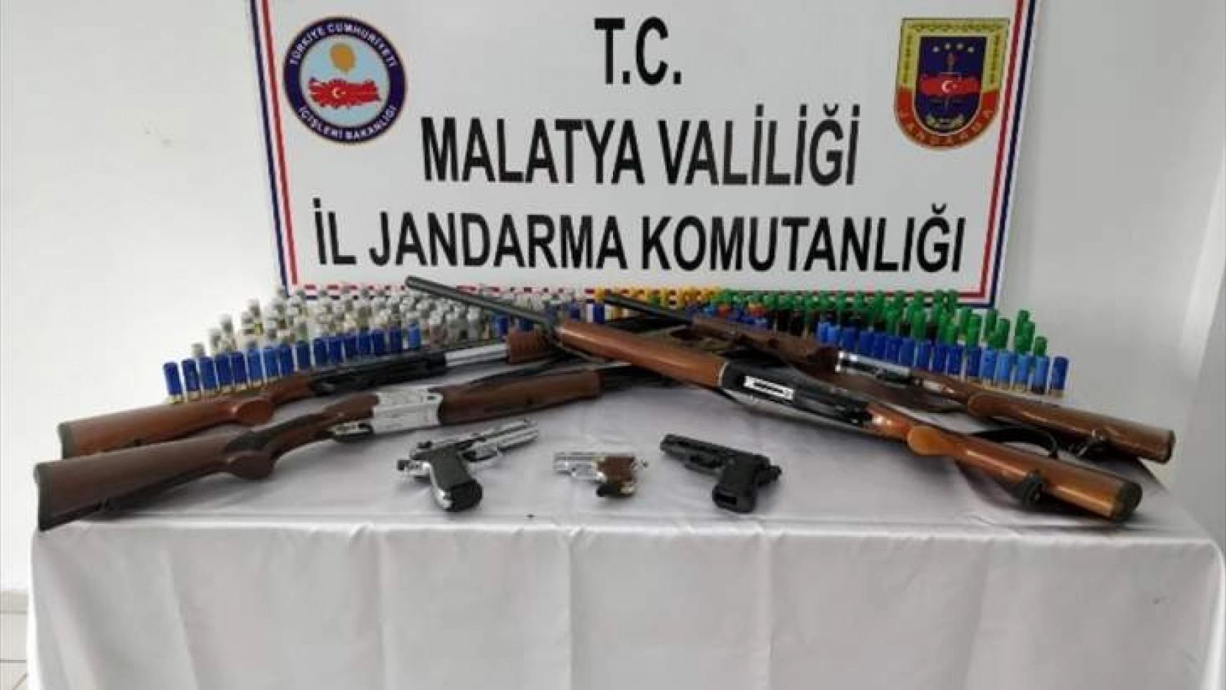 Malatya'da silah kaçakçılarına operasyon
