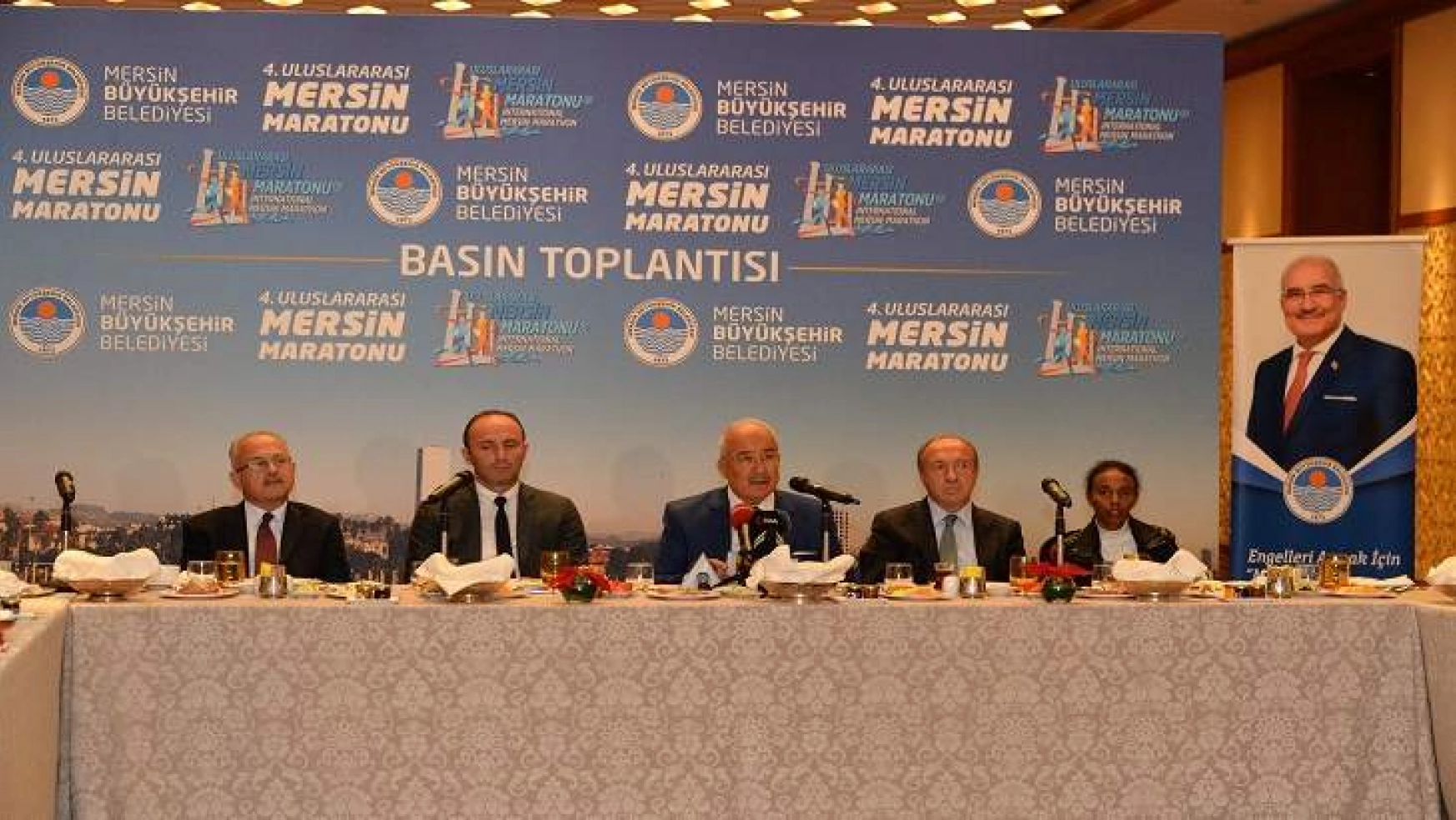 4. Mersin Maratonu İstanbul'da Tanıtıldı