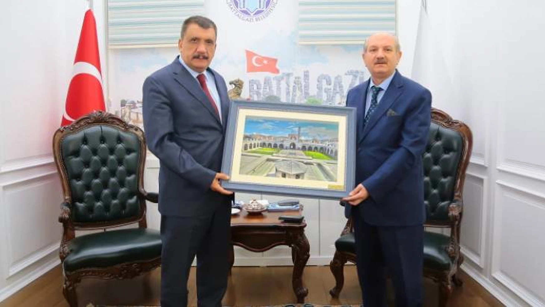Meb Strateji Geliştirme Başkanı Konaklı, Başkan Gürkan'ı Ziyaret Etti