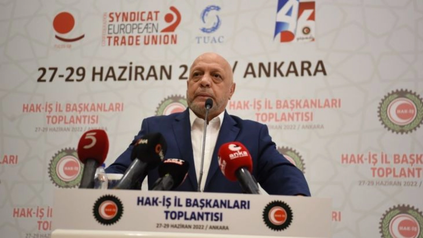 HAK-İŞ Genel Başkanı Arslan Kayseri'ye geliyor