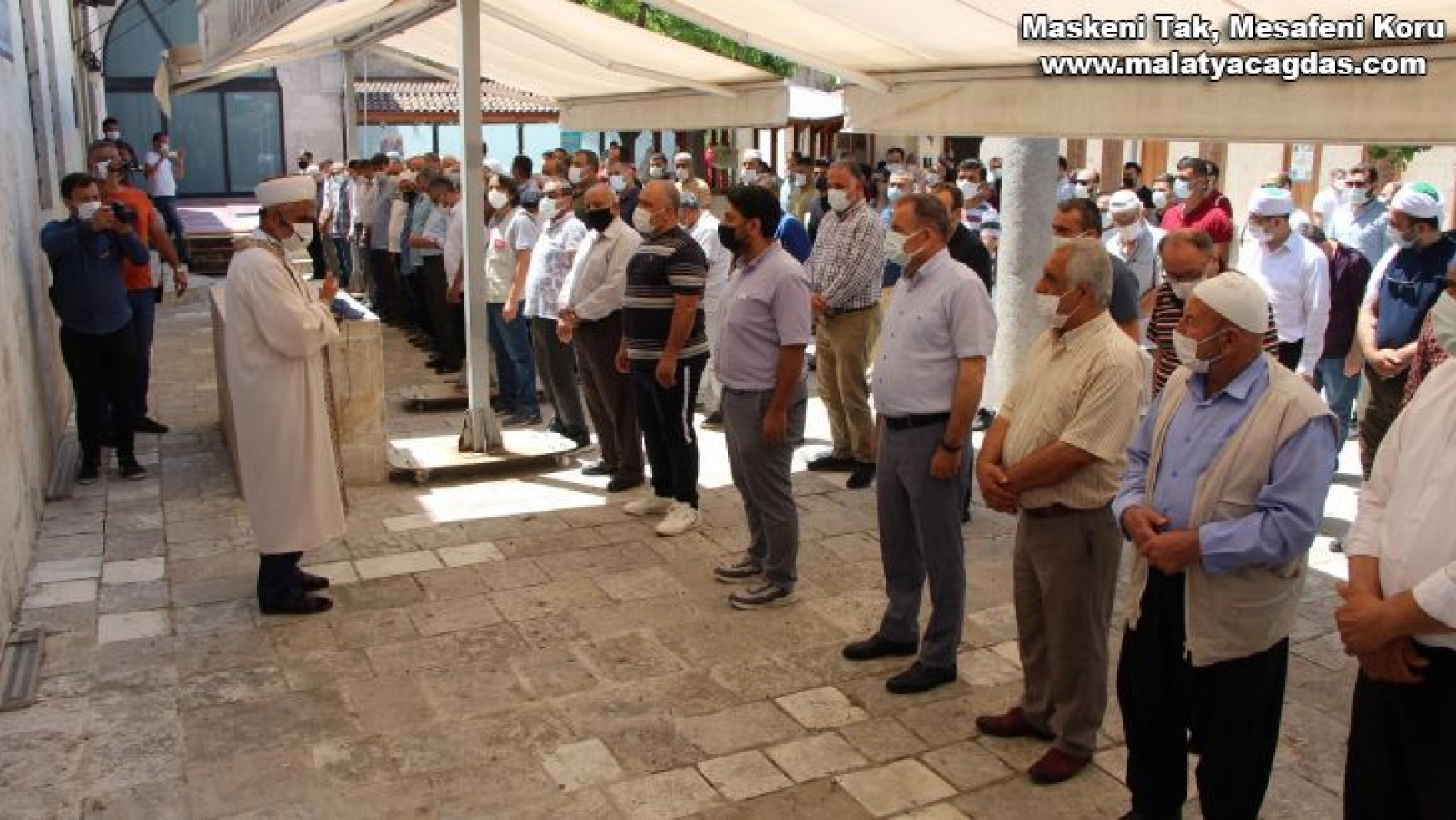 Hayatını kaybeden Filistinliler için Hatay'da gıyabi cenaze namazı kılındı