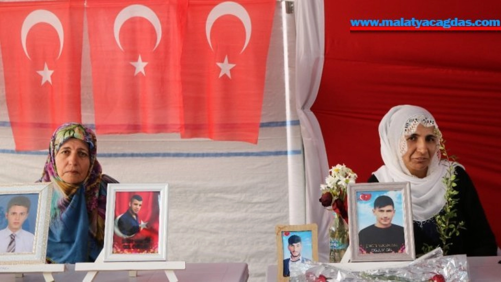 HDP önündeki ailelerin evlat nöbeti 205'inci gününde