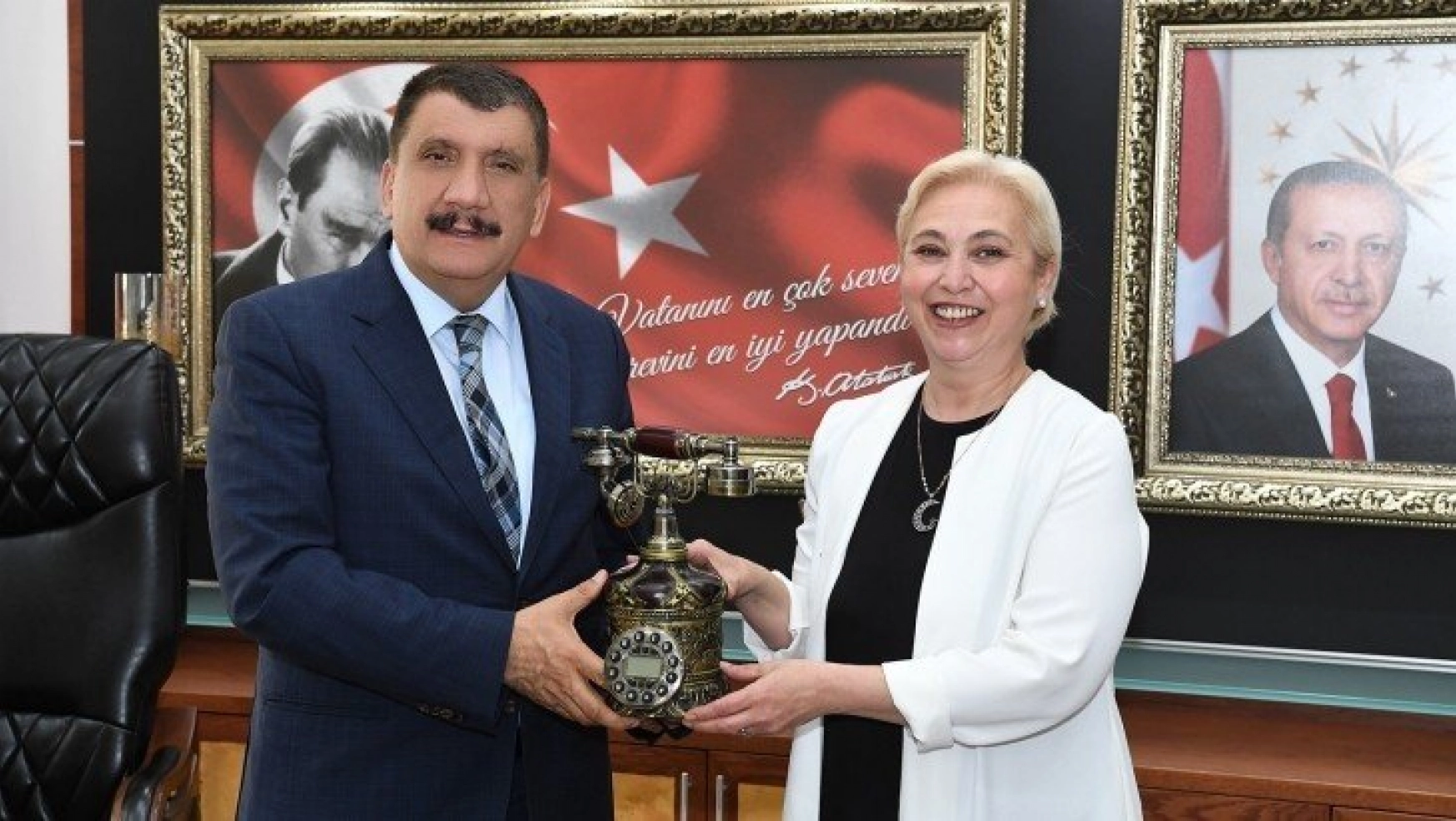 Himyaçder yönetiminden Başkan Gürkan'a ziyaret