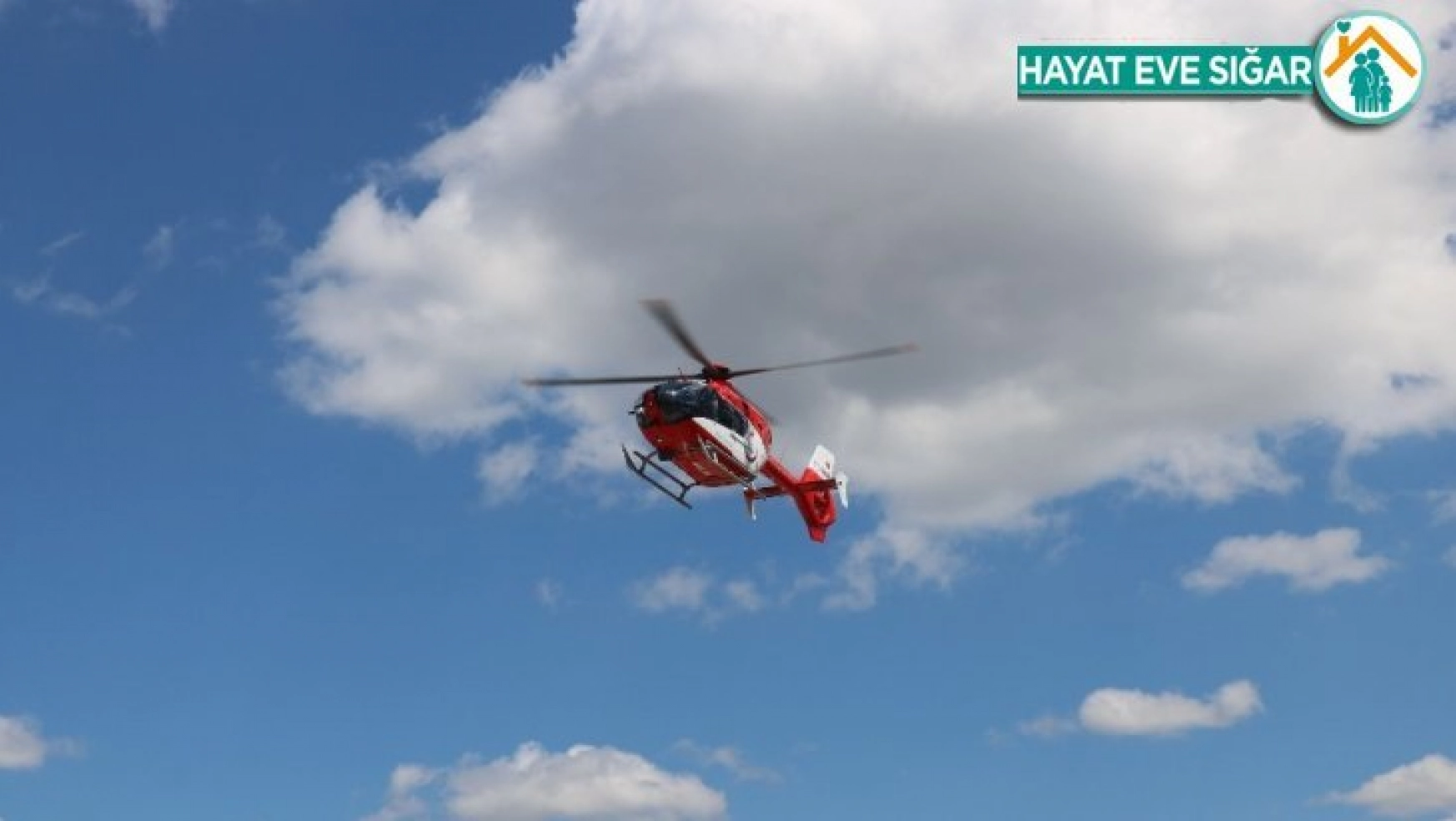 His kaybı yaşadı,helikopter ambulansla hastaneye kaldırıldı