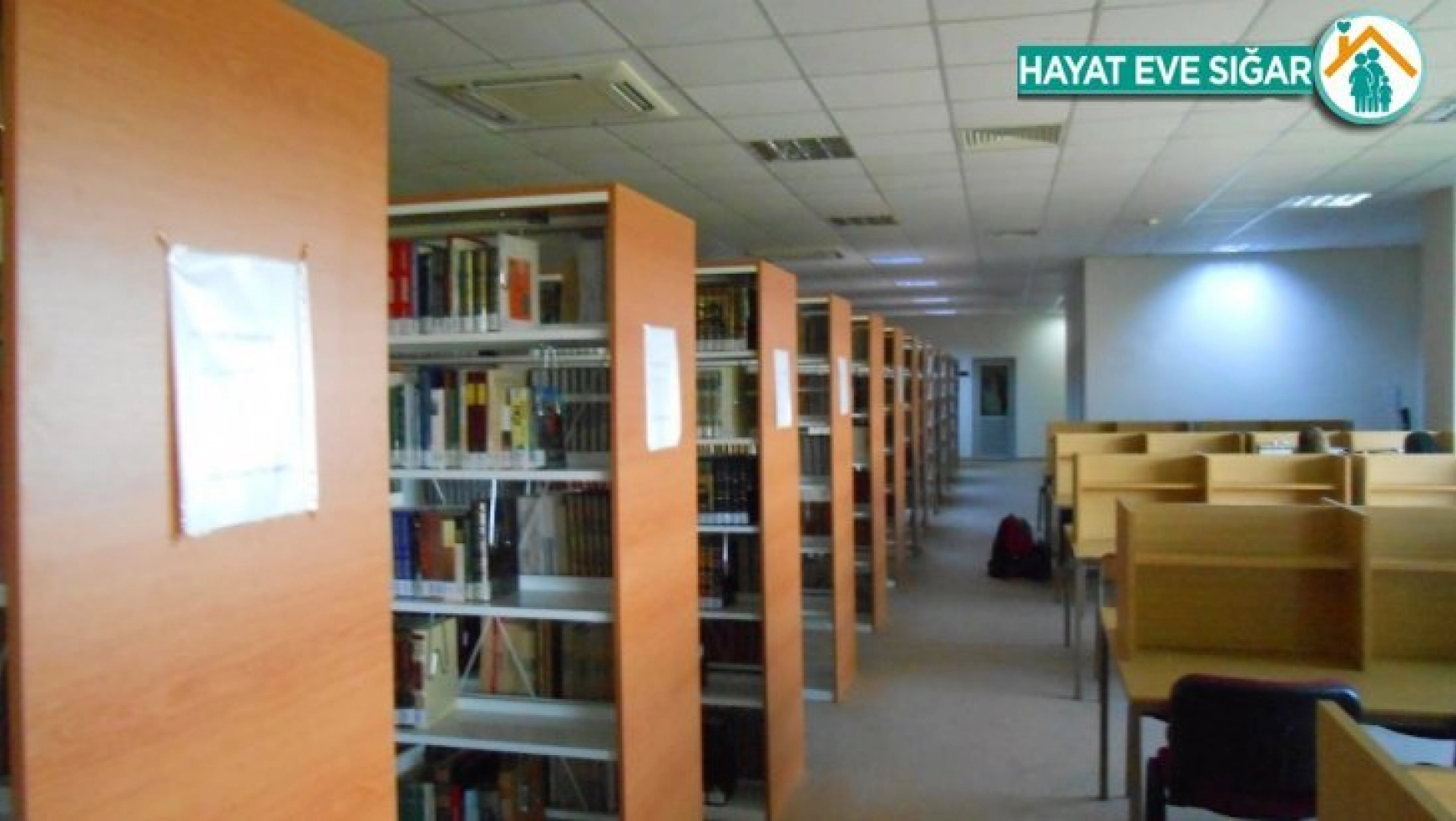 İnönü üniversitesi Kütüphanesi'ne Covid-19 ayarı