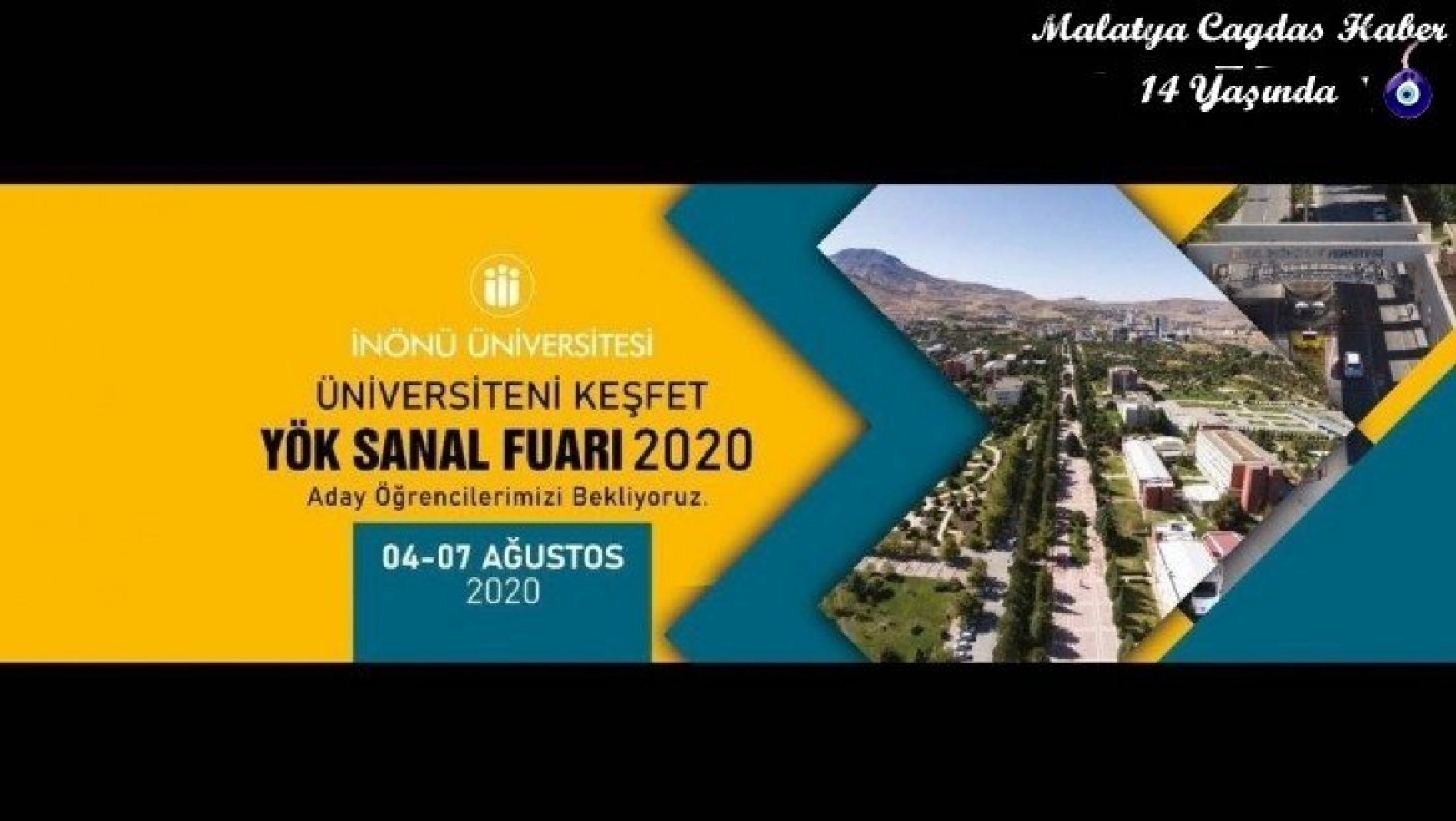 İnönü Üniversitesi YÖK Sanal Fuarı'nda olacak