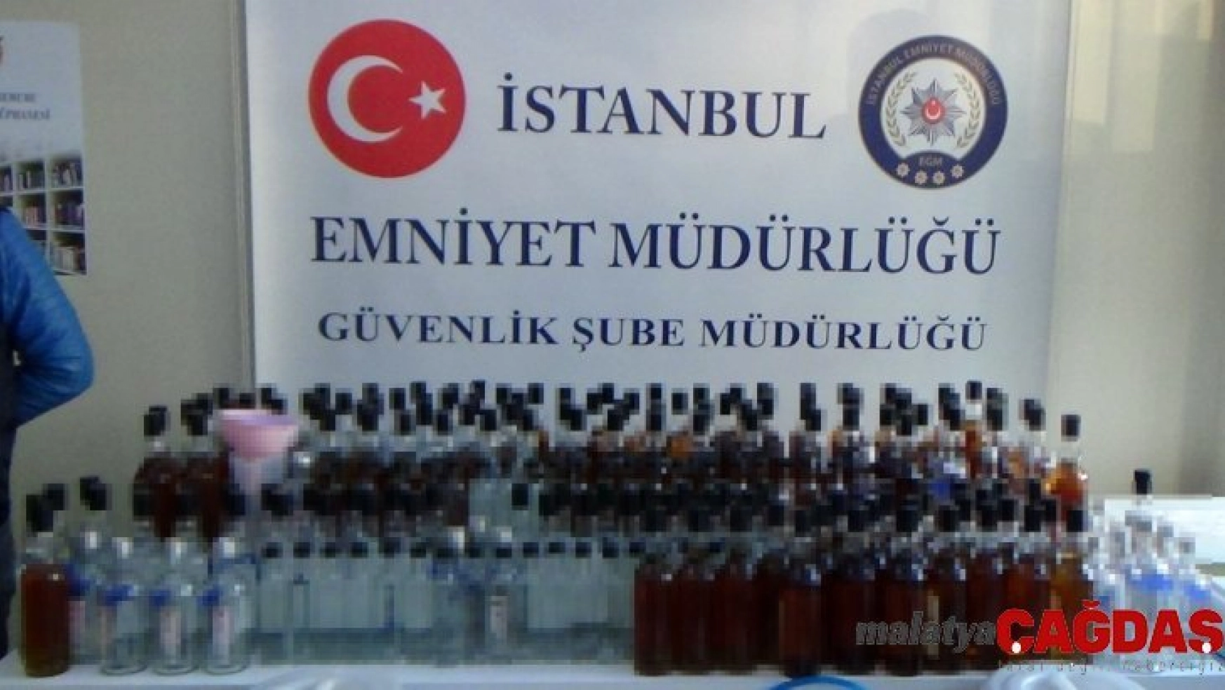 İstanbul'da sahte içki operasyonu