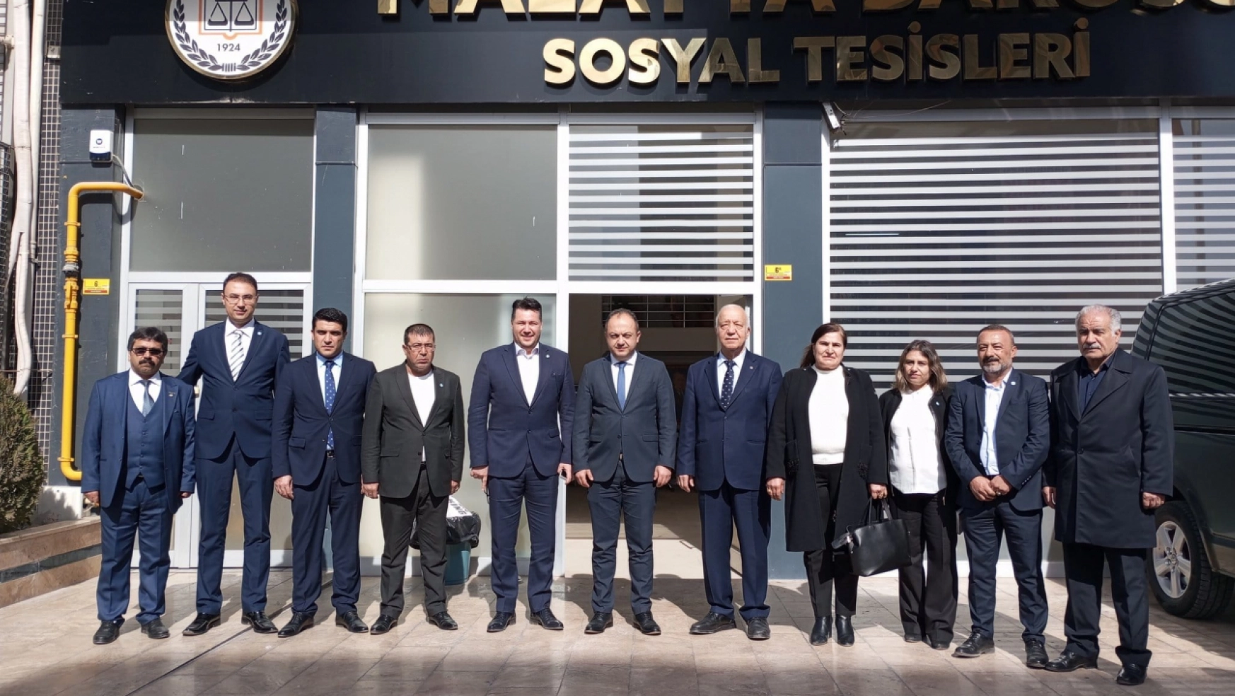 İyi Parti Belediye Başkan Adayları Malatya Barosu Ve Balıkçılar Pazarı Esnafını Ziyaret Etti.