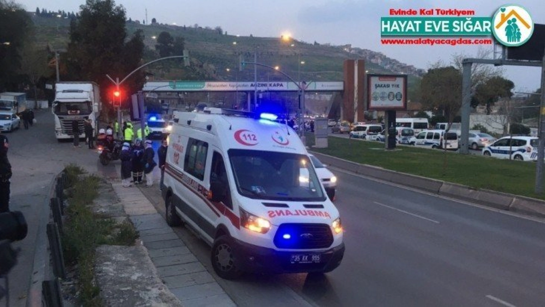 İzmir'de ambulans kaçıran şahıs serbest bırakıldı