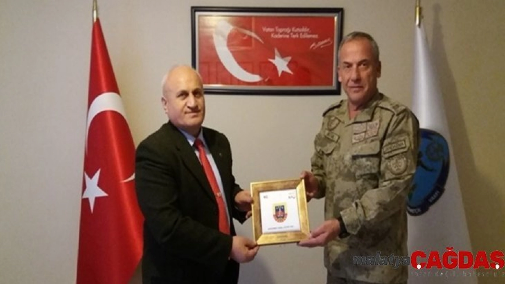 Jandarma Bölge Komutanı Tuğgeneral Semih Okyar,  TSK Mehmetçik Vakfı'nı ziyaret etti