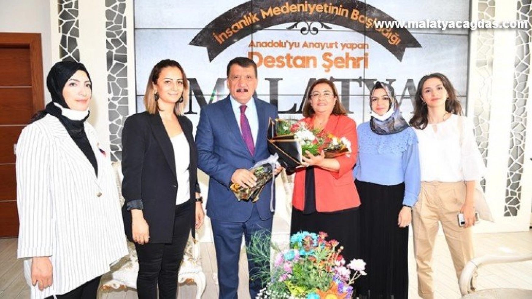 KADEM Malatya İl Temsilciliğinden Başkan Gürkan'a Ziyaret