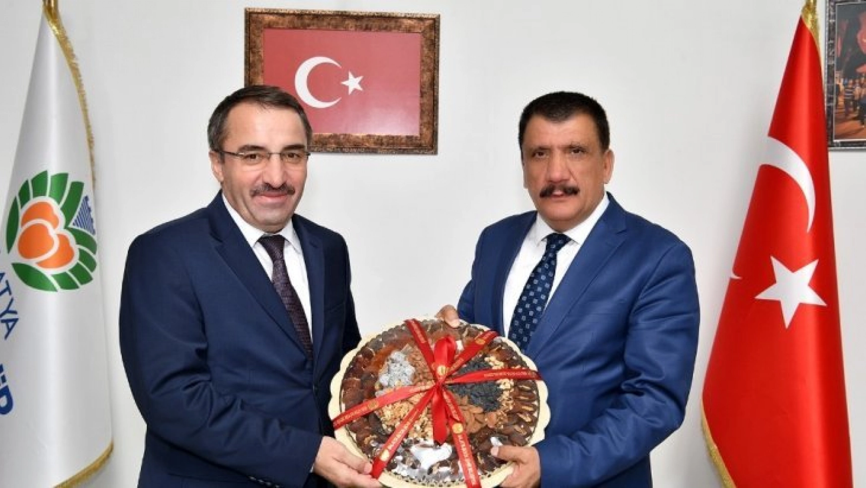 Ataseven'den Başkan Gürkan'a ziyaret