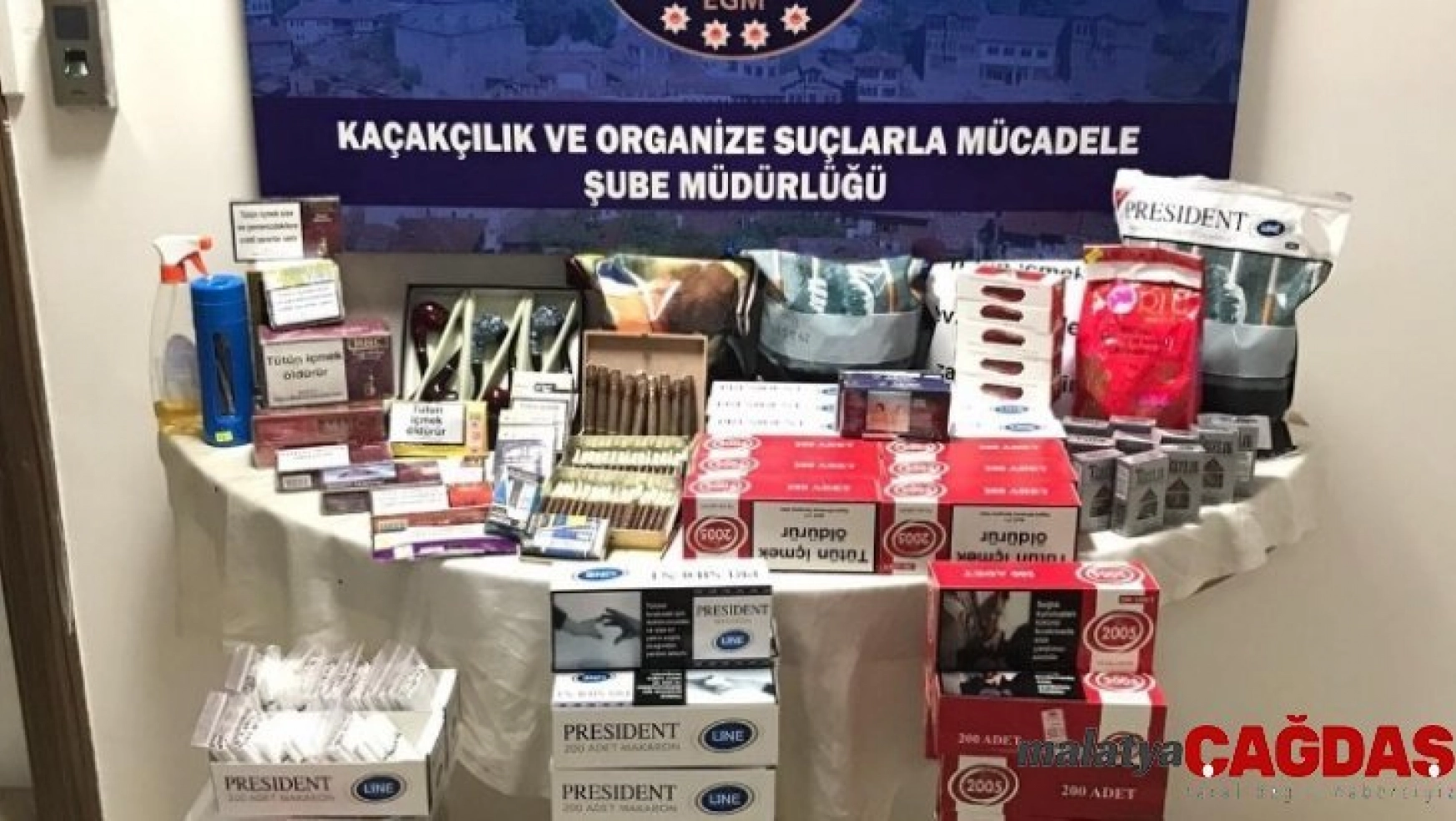 Karabük'te kaçak tütün operasyonu